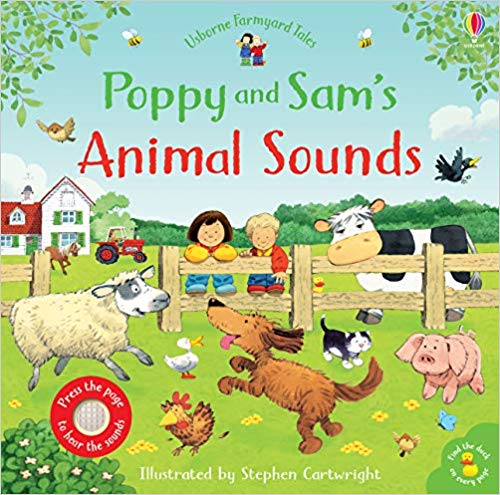 

Книга со звуковыми эффектами Farmyard Tales: Poppy and Sam's Animal Sounds (9781474958912)