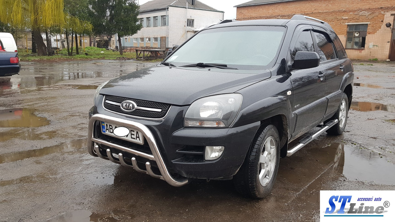 Кенгурятник Kia Sportage + купить в Киеве, в интернет-магазине MOTOR4X4