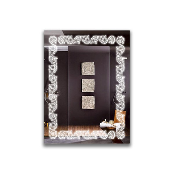 

Зеркало с подсветкой LED в ванную комнату сенсорное DecorLed ZSDS-007(600*800)