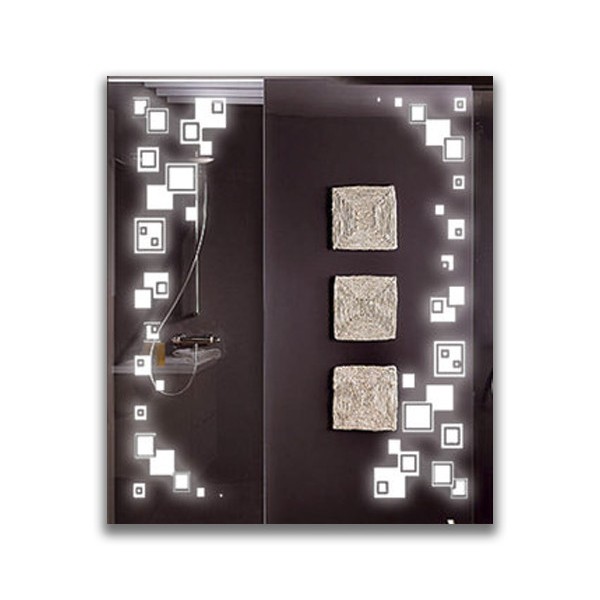 

Зеркало с подсветкой LED в ванную комнату сенсорное DecorLed ZSDS-032(683*800)