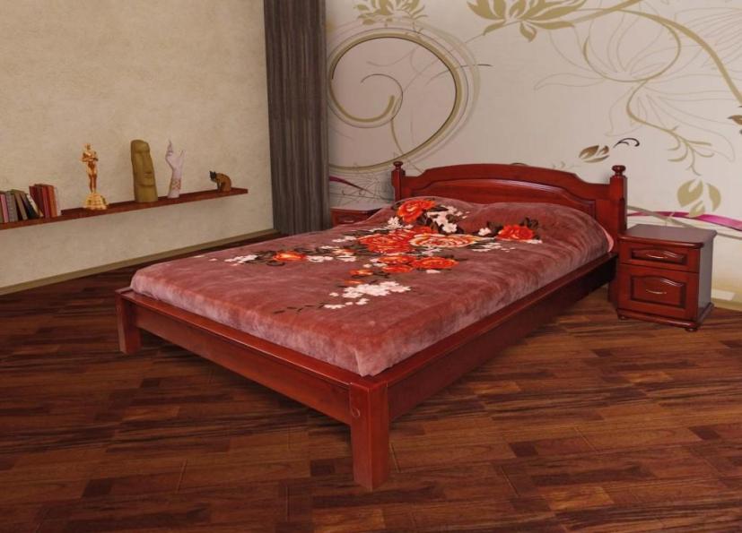 

Кровать Глория Темп-Мебель Ольха массив 80x190 см R0141-0073