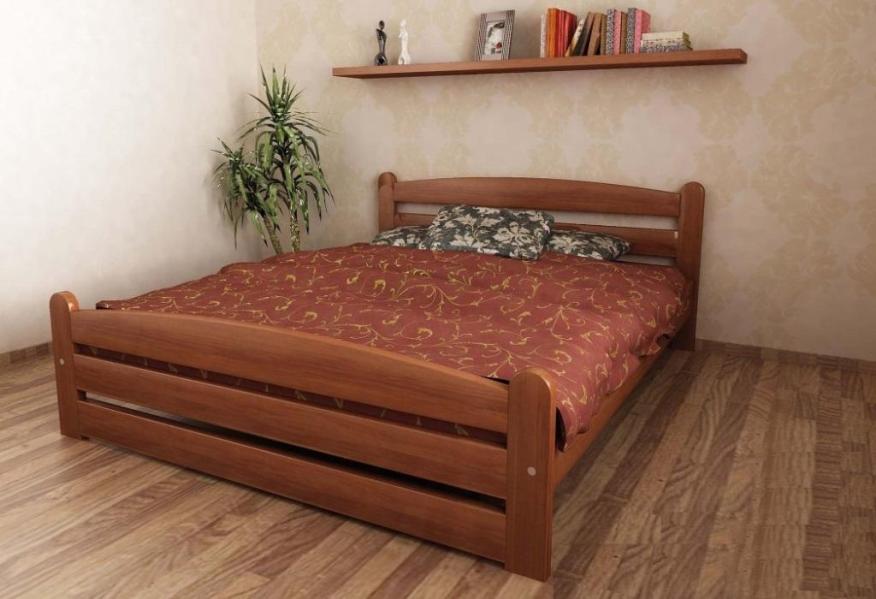 

Кровать Вега-1 Темп-Мебель Ольха массив 180x200 см R0141-0211