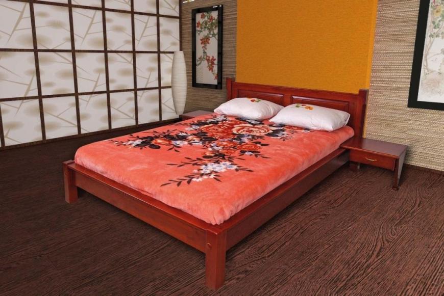 

Кровать Гармония Темп-Мебель Без ниши Ольха массив 160x200 см R0141-0035