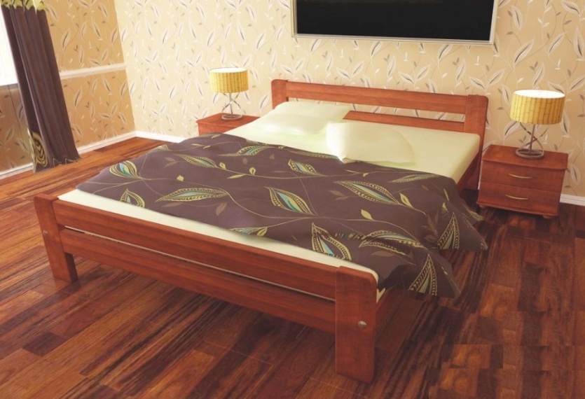 

Кровать Тема-3 Темп-Мебель Без ниши Ольха массив 160x200 см R0141-0319