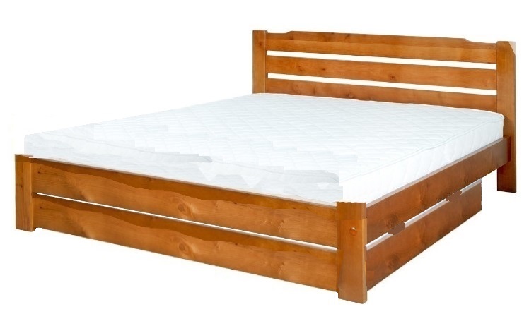 

Кровать Мэри-4 Темп-Мебель Выдвижные ящики Ольха массив 160x200 см R0141-0586