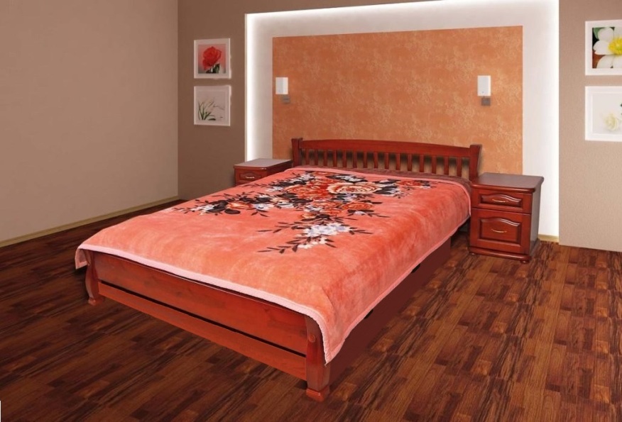 

Кровать Верона-4 Темп-Мебель Без ниши Ольха массив 160x190 см R0141-0303