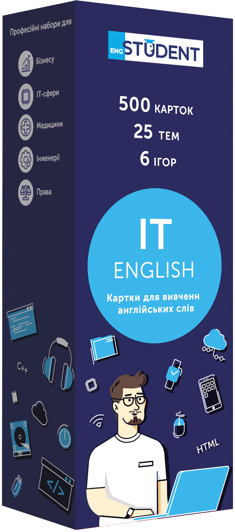 

Карточки IT English English Student (9789669773876)