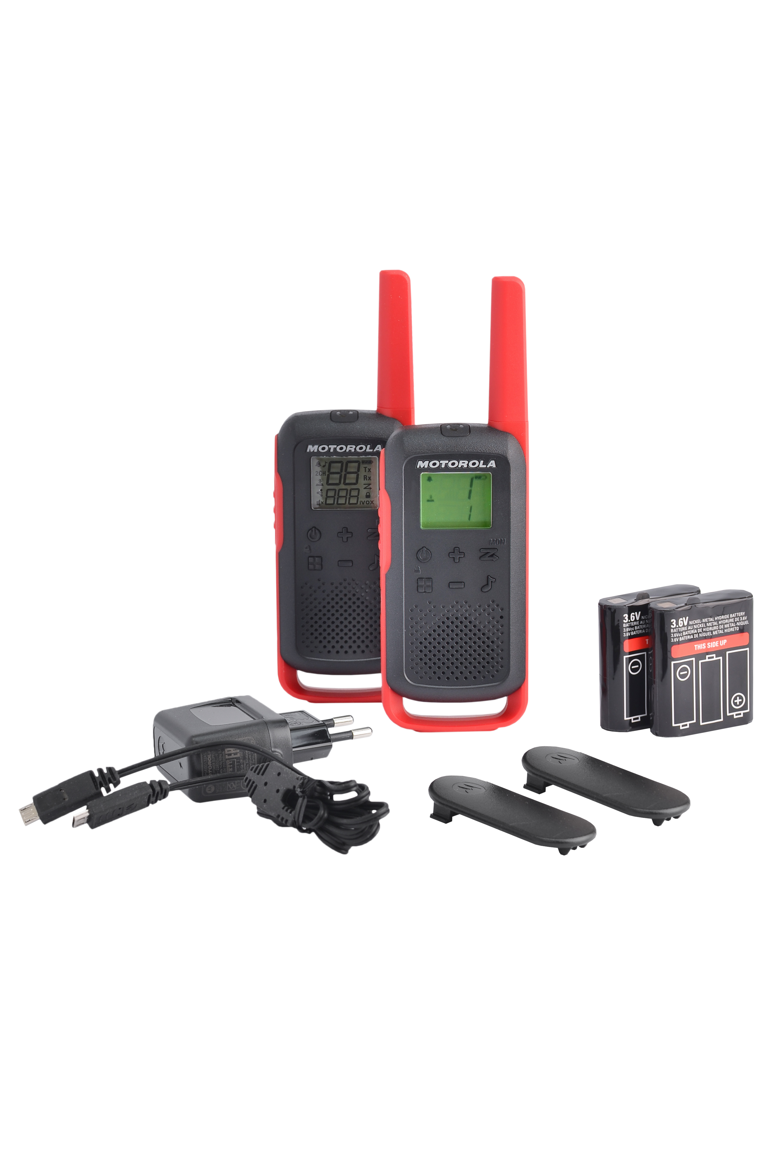 

Рации Motorola TALKABOUT T62 RED TWIN PACK & CHGR WE