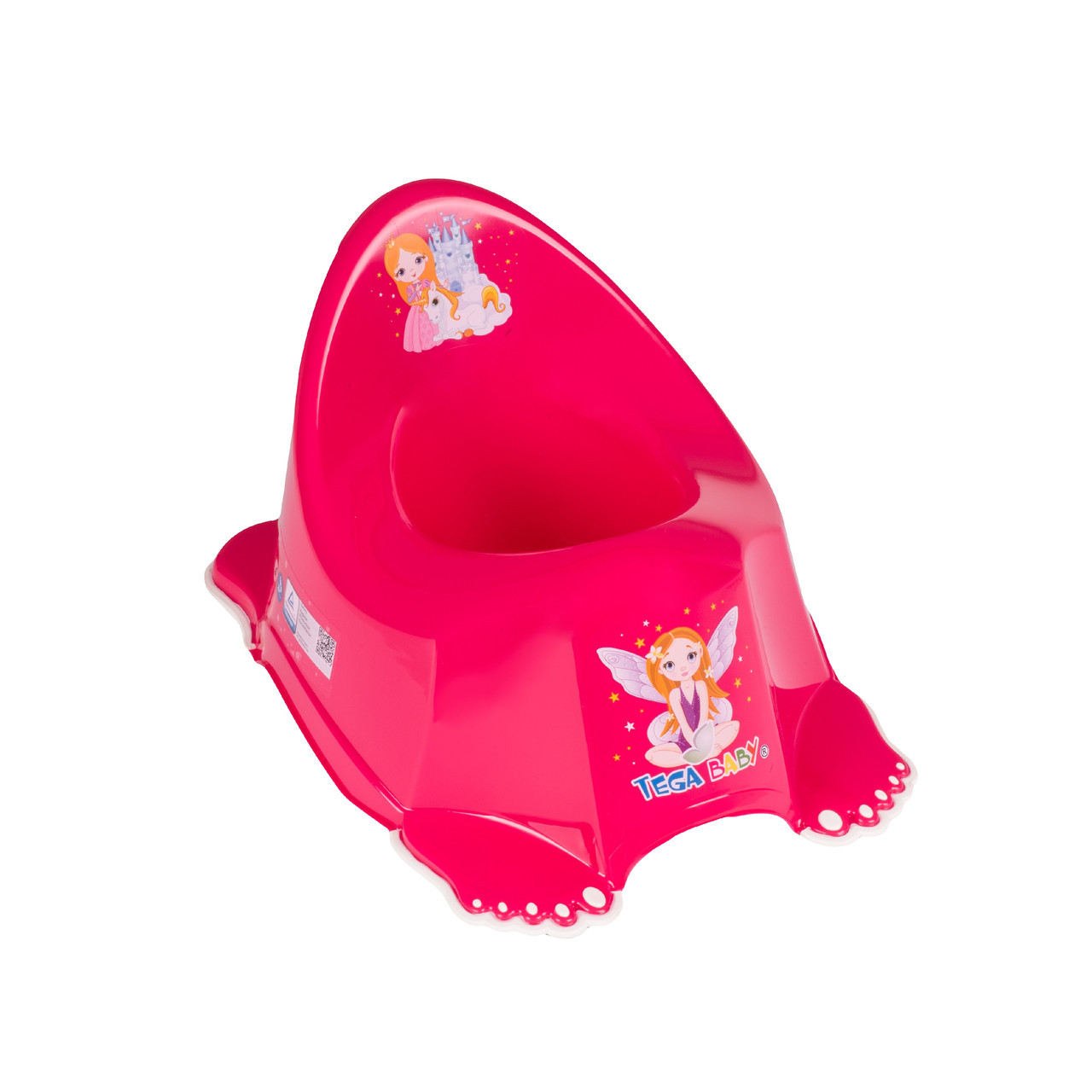 

Горшок антискользящий Tega Little Princess Розовый