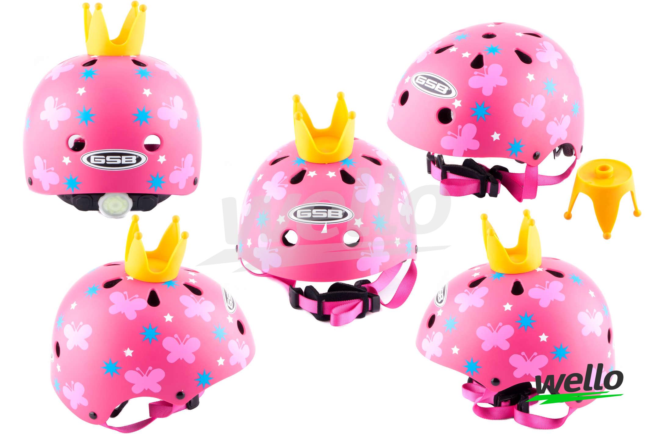 

Шлем детский открытый (розовый) (PRINCESS) GSB