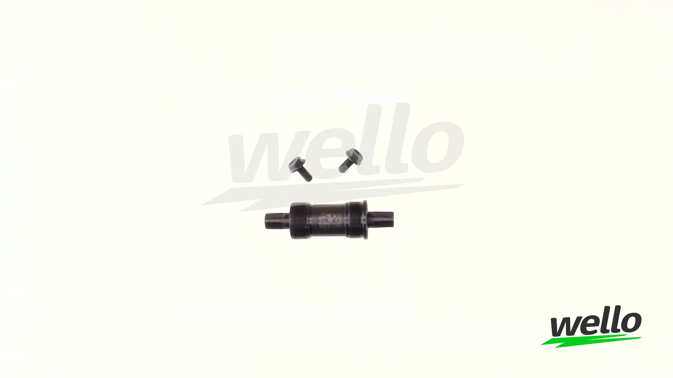 

Каретка велосипедная неразборная (квадрат) (L-118-122.5mm) NECO KL