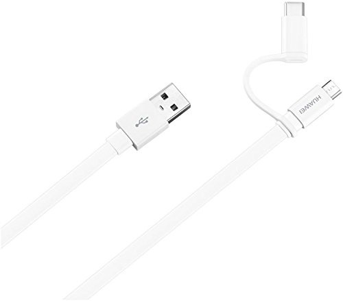 

Кабель Huawei AP55S USB 2.0 - Type-C/micro USB White