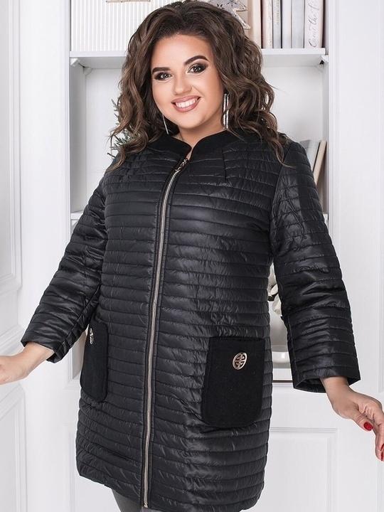 

Куртка G&M k-63708 - Размер цвет черный, Куртка G&M k-63708 48-50 Размер цвет черный
