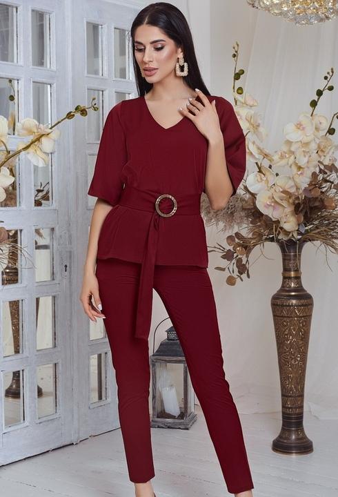 

Костюм G&M k-64299  Размер цвет бордовый, Костюм G&M k-64299 44 Размер цвет бордовый