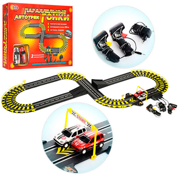 

Игровой набор Play Smart Параллельный автотрек Гонки (0822) (109022)