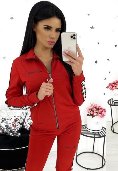 

Спортивный костюм G&M k-64361 46-48 Размер цвет красный