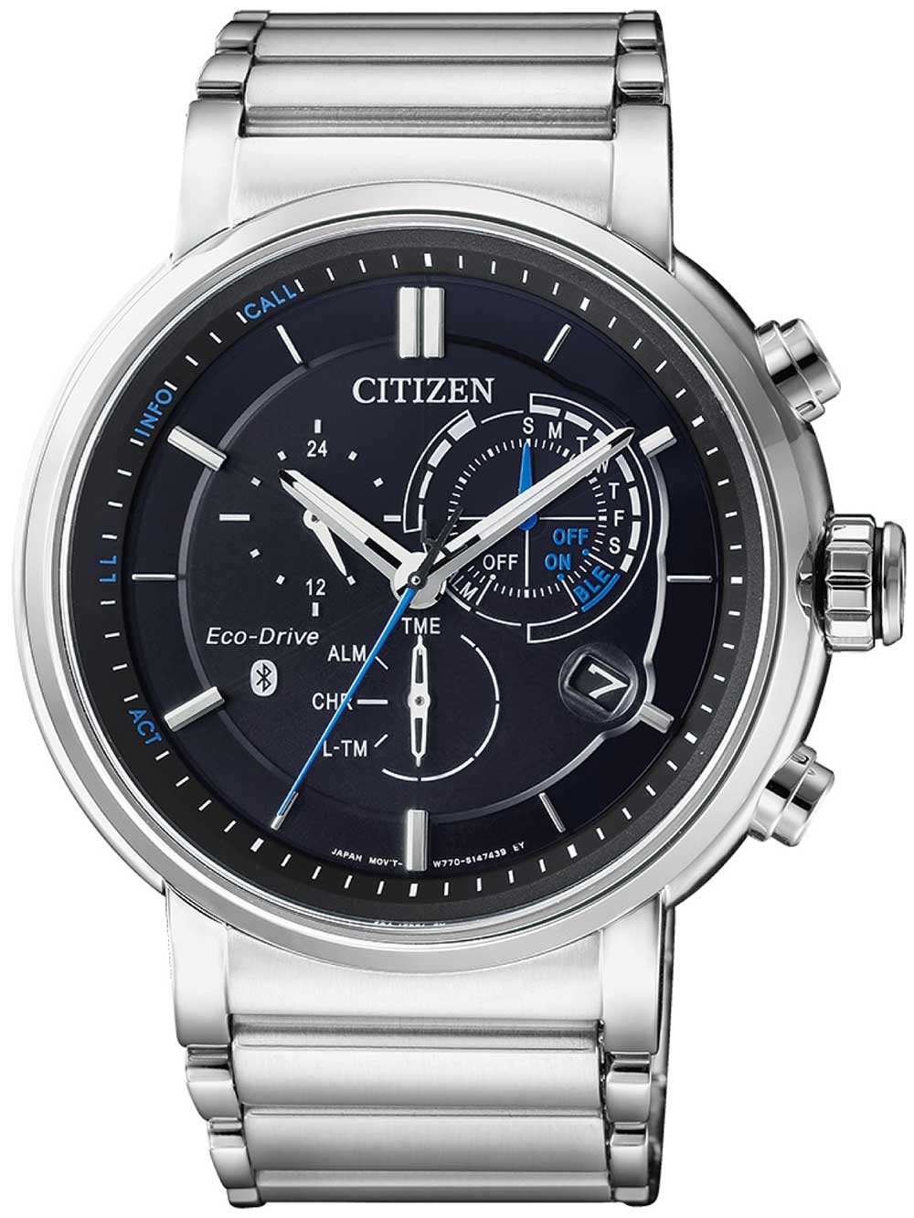 

Часы Citizen BZ1001-86E Eco-Drive Bluetooth Smartwatch 45mm 10ATM
