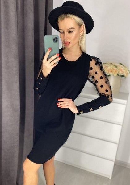 

Платье G&M k-65195 46-48 Размер цвет черный