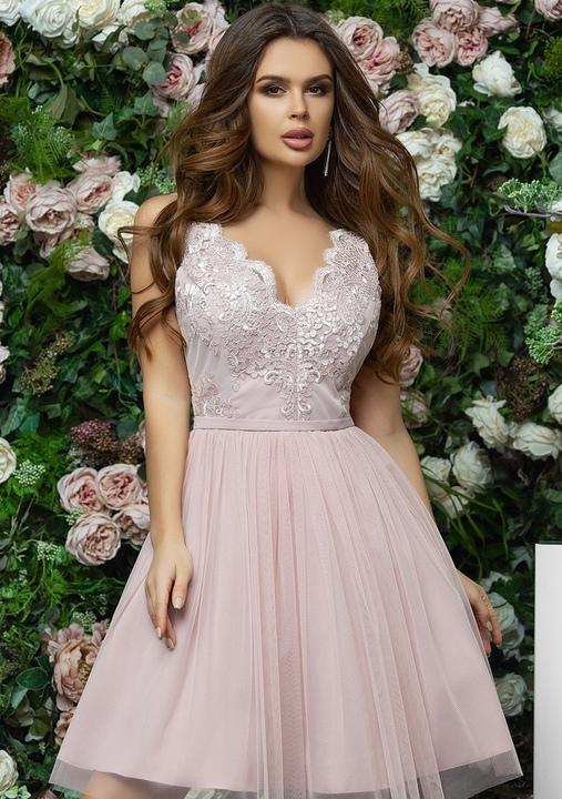 

Платье G&M k-65955 42 Размер цвет фрезовый