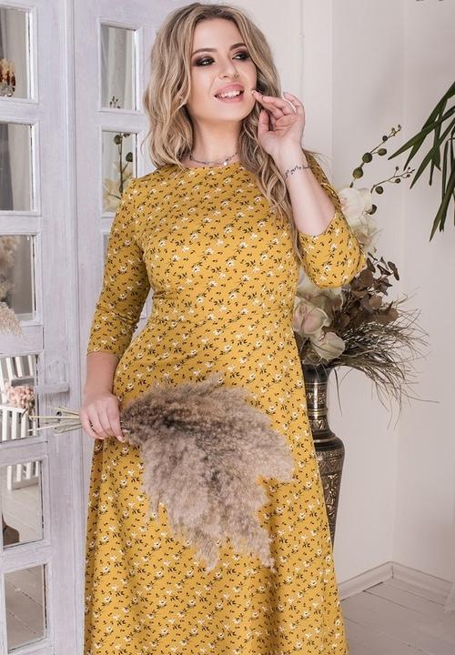 

Платье G&M k-65287  Размер цвет горчичный, Платье G&M k-65287 48 Размер цвет горчичный