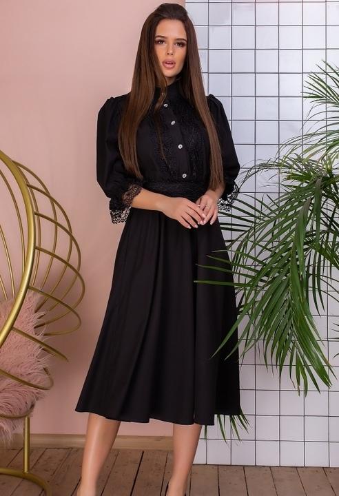 

Платье G&M k-64532 универсальный - Размер цвет черный, Платье G&M k-64532 универсальный 42-46 Размер цвет черный