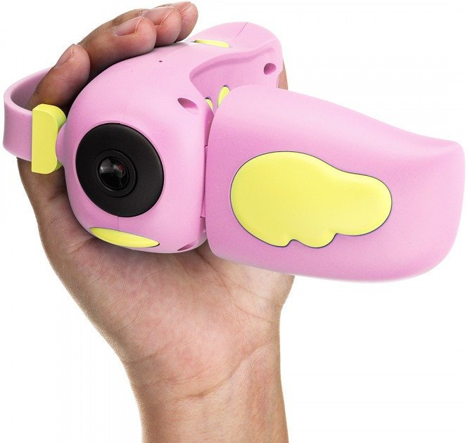 

Детский фотоаппарат видеокамера Kids Camera DV-A100 Птичка Розовая (NJ)