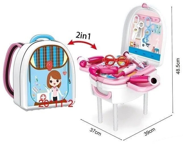 

Детский игровой рюкзак HAPPY DOCTOR (678-308A)
