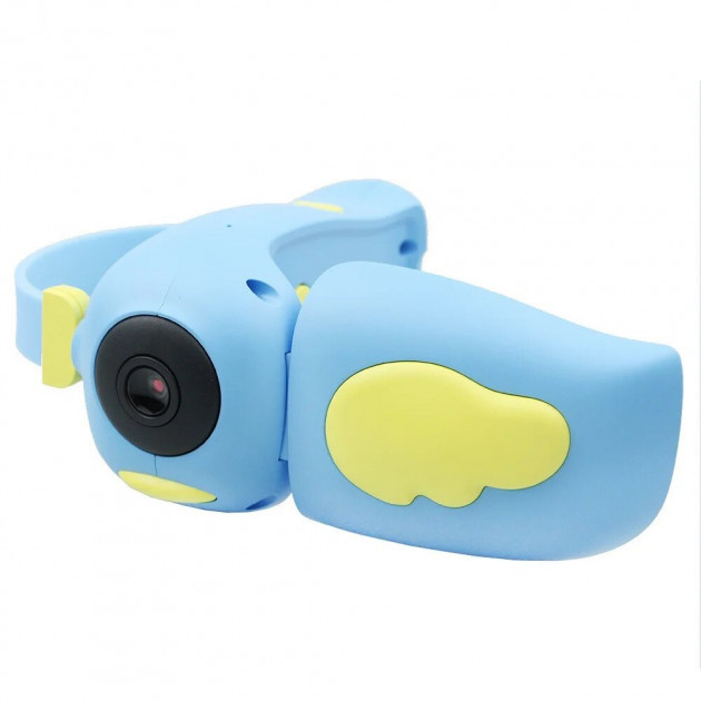 

Детский фотоаппарат видеокамера Kids Camera DV-A100 Птичка Голубая (NJ)