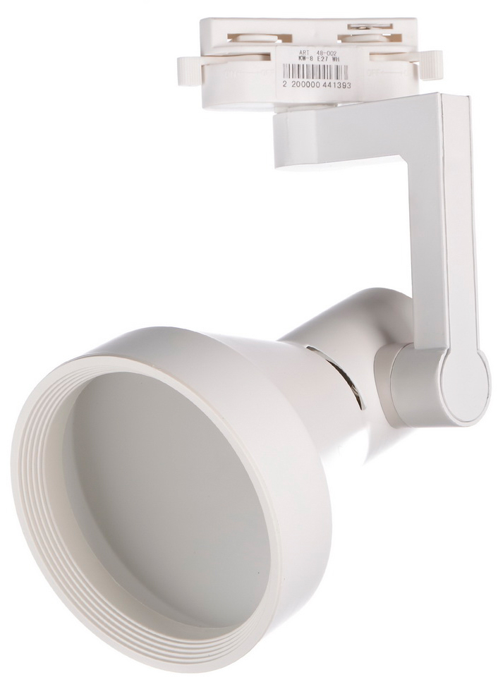 

Трековый светильник Brille KW-8 E27 WH (48-002)