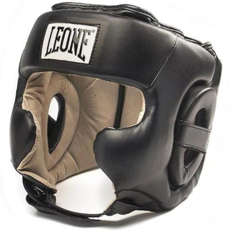 

Боксерский шлем Leone Training Black, код: RX-500021