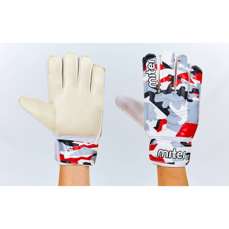 

Перчатки вратарские Miter Size 8-10, код: FB-6744