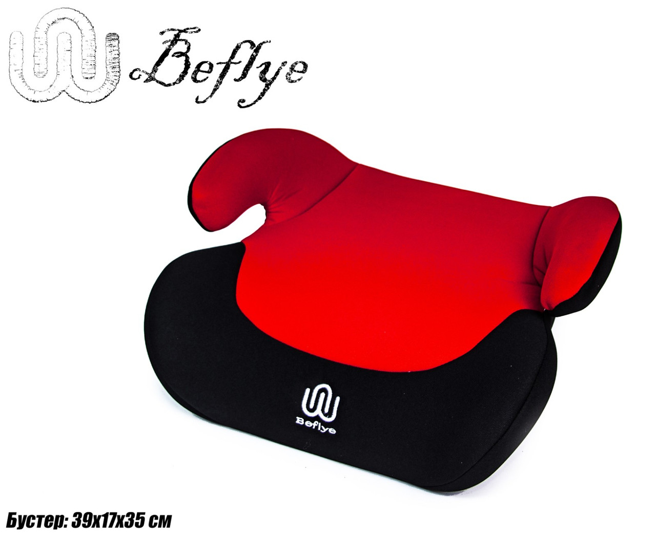 

Бустер BeFlye красный для детей от 3-х до 12-ти лет (15-36 кг)