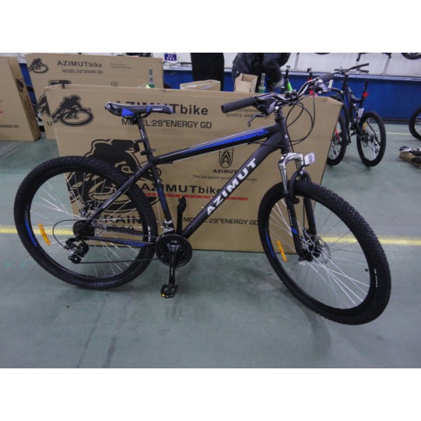 

Велосипед Azimut Energy 29" 19" Black / Blue Original