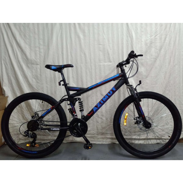 

Велосипед Azimut Race 26" 18" Black / Blue Original