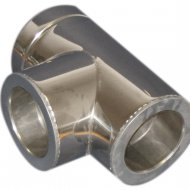 

Дымоход Тройник термо 87 ø500/560 Fire Work Нержавеющая сталь/ AISI 304 0.6мм утепленный