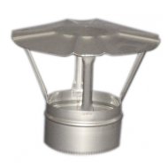 

Дымоход Грибок ø220 Fire Work Нержавеющая сталь одностенный AISI 321 0.8мм