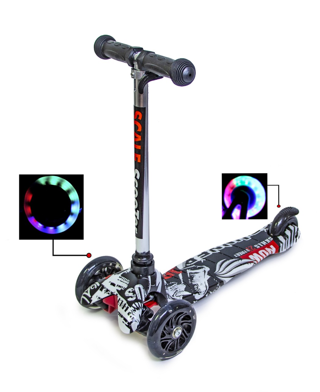 

Самокат детский Scale Sports 40 кг (fit0002806) Разноцветный
