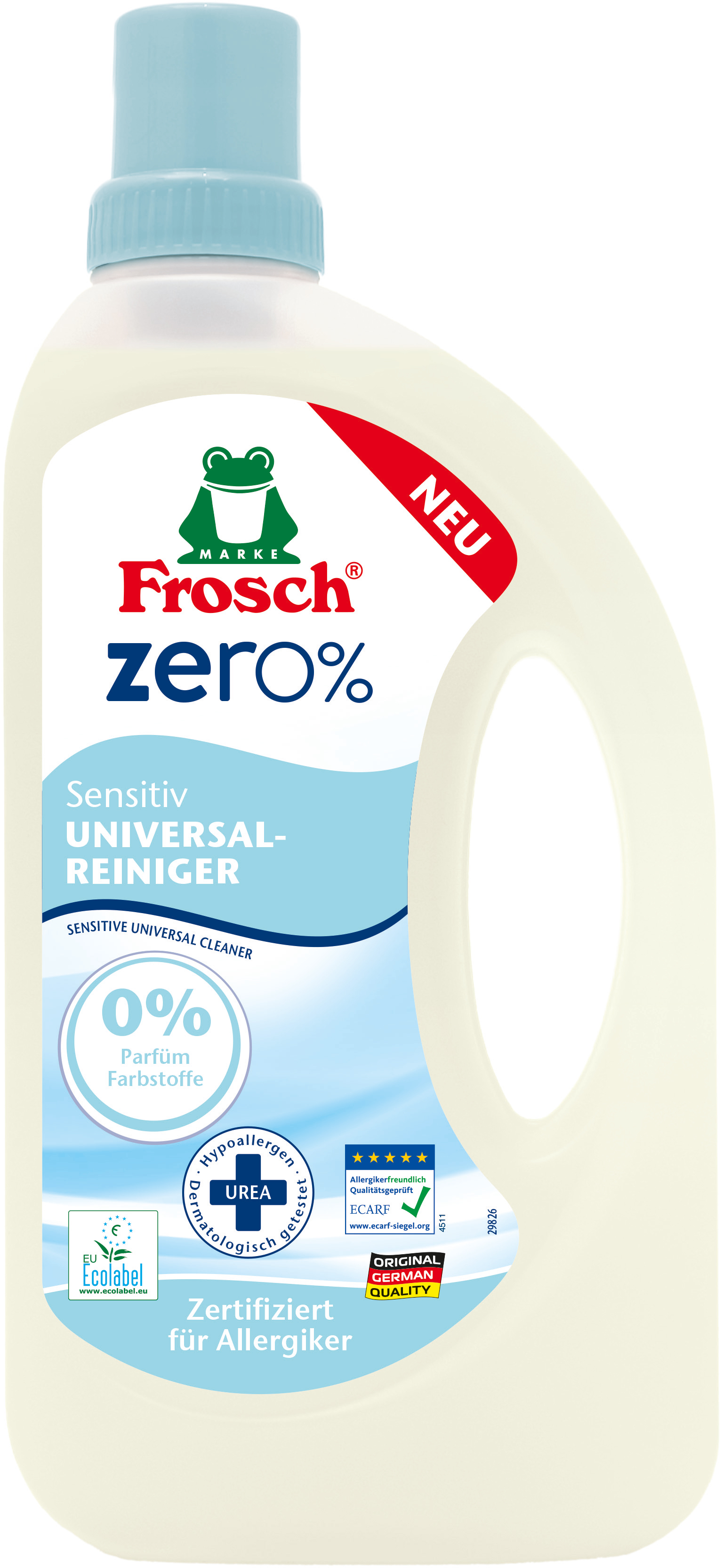 Универсальное чистящее средство Frosch Zero Sensitiv 750 мл ...