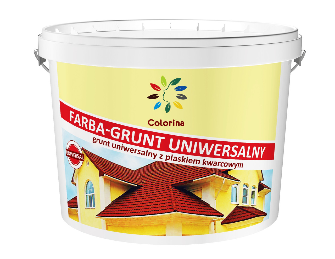 

Краска-грунт Colorina универсальная с кварцевым песком 14 кг