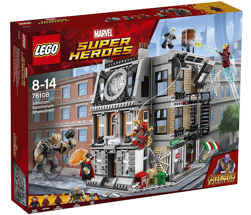 Lego Super Heroes Война бесконечности: Решающий бой в Санктум Санкторум ...