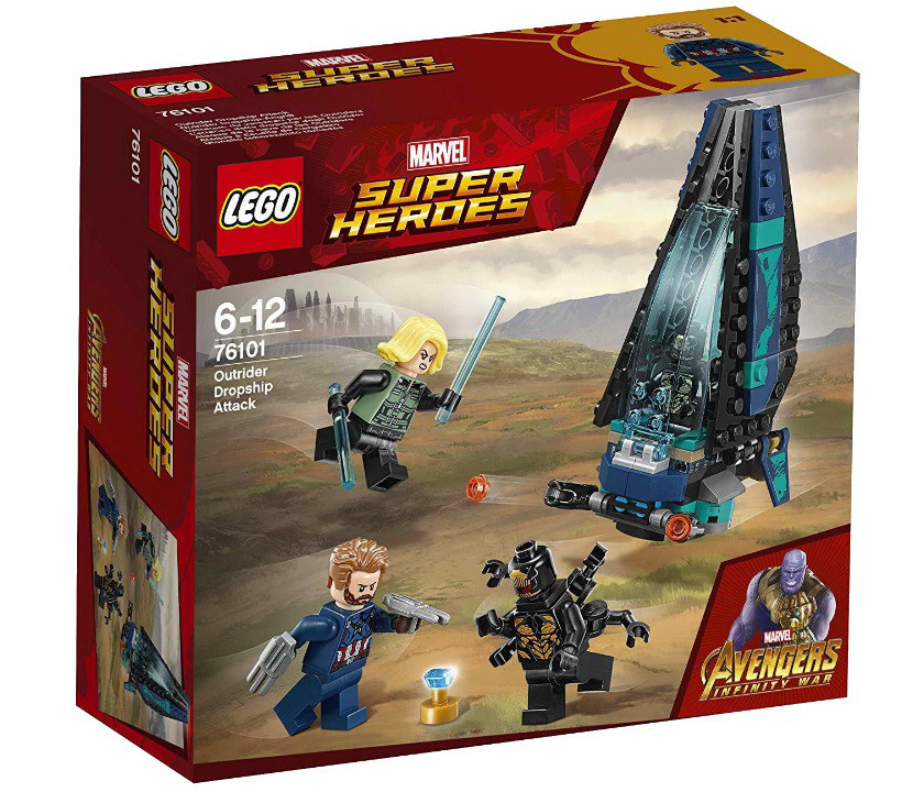 

Lego Super Heroes Война бесконечности: Атака всадников 76101