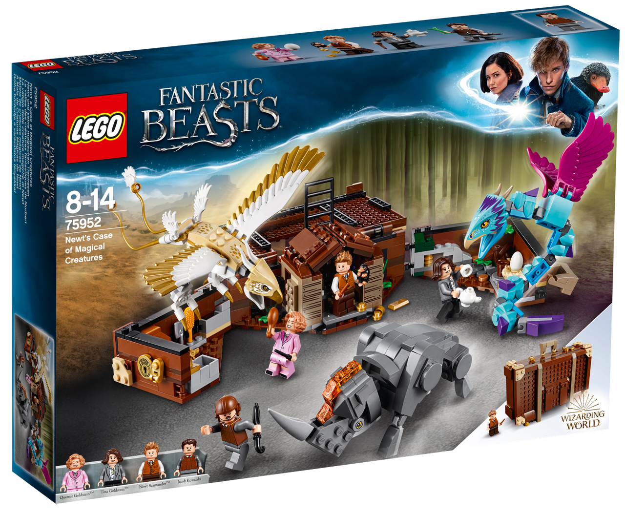 

Lego Harry Potter Чемодан Ньюта Саламандера 75952