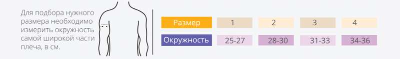 

Бандаж фиксатор плечевого сустава неопреновый Алком Размер 5 SK (4027)