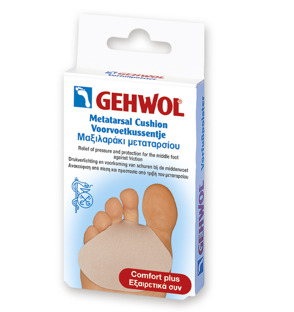 

Защитная гель-подушечка под пальцы Gehwol Metatarsal Cushion (1*26801)