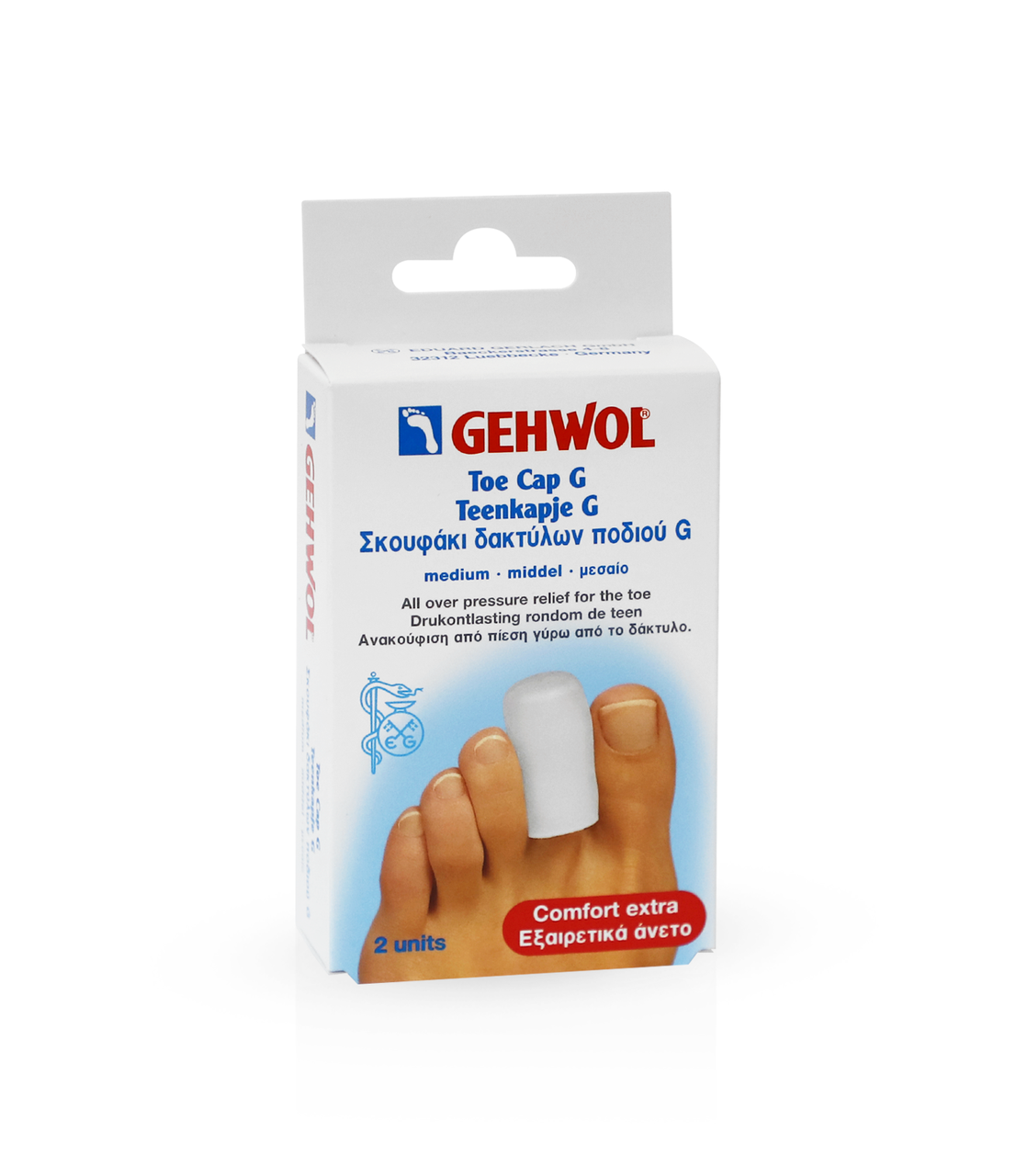 

Гель-колпачок G на палец Gehwol Toe Cap G, малый (1*26903)