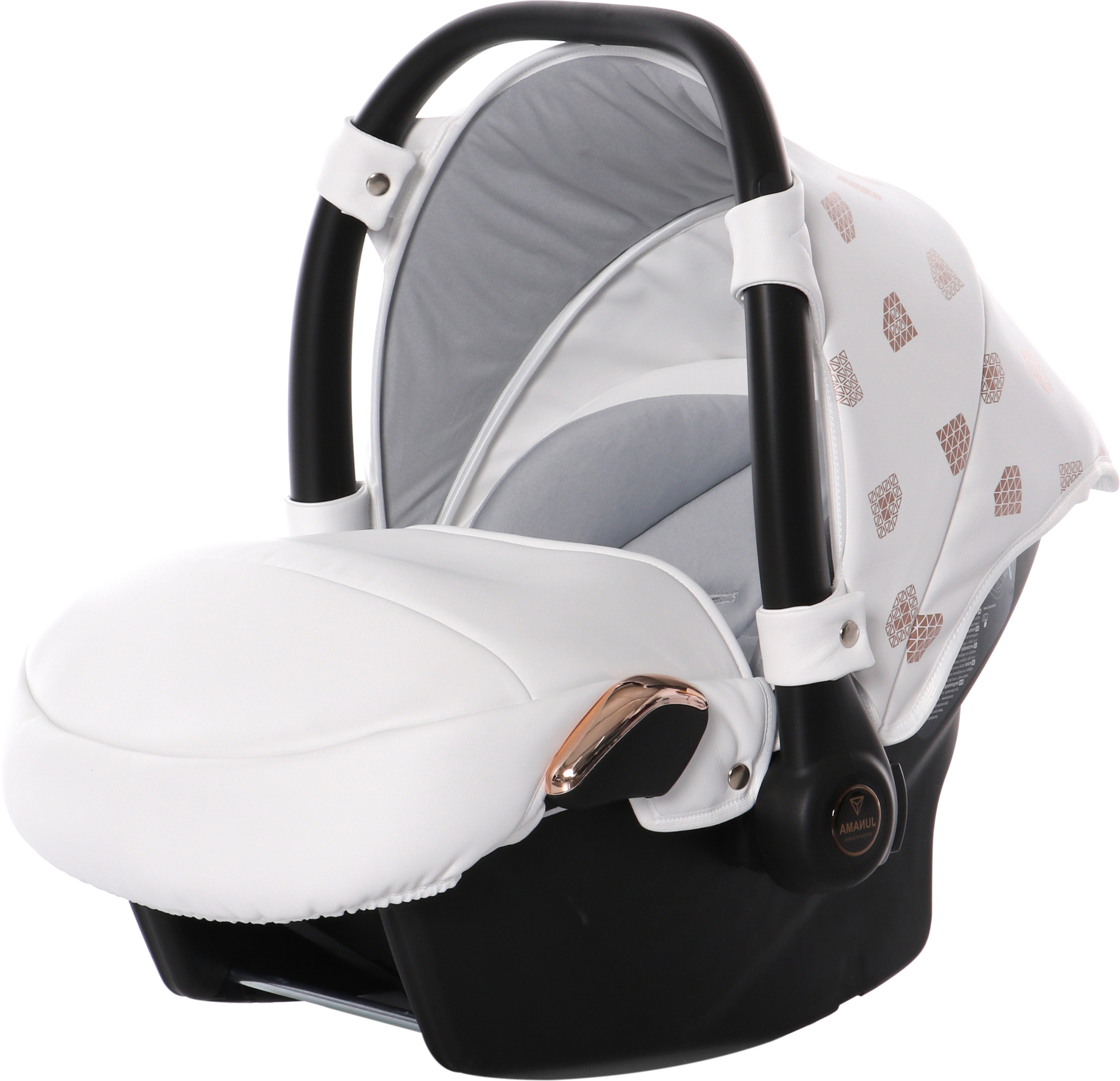

Автокресло Junama Glow 01 Белое с медным (FC-G-01)