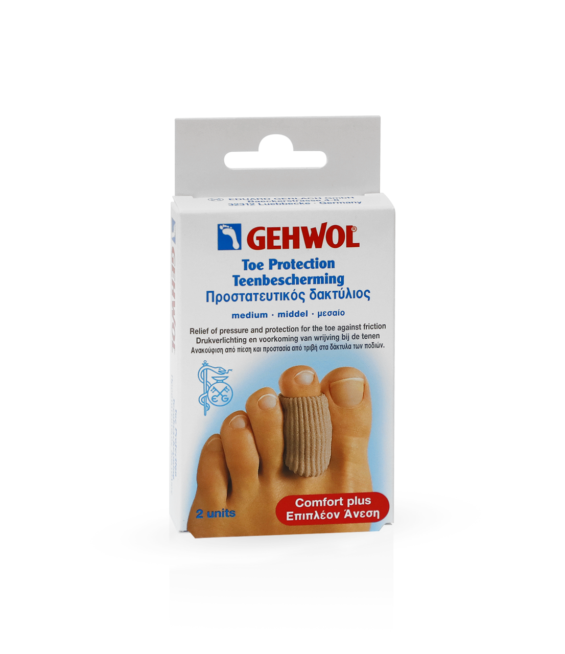 

Защитное кольцо на палец Gehwol Toe Protection, большое (1*26804)