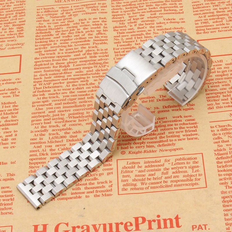 

Браслет для часов Watch Band Super Engineer 24 мм Серебристый