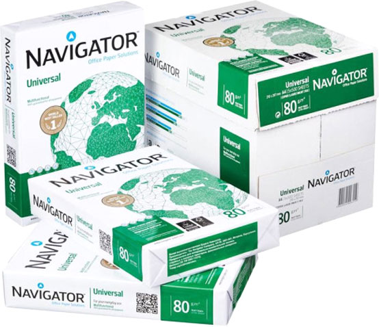 Акція на Набор бумаги офисной Navigator A3 80 г/м2 класс A+ 2500 листов Белой (5602024006133) від Rozetka UA