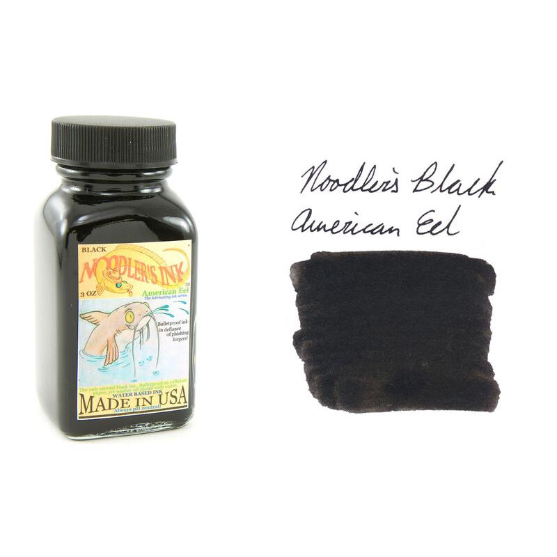 

Чернила для перьевых ручек Noodler`s Ink 85г Eel black Черный